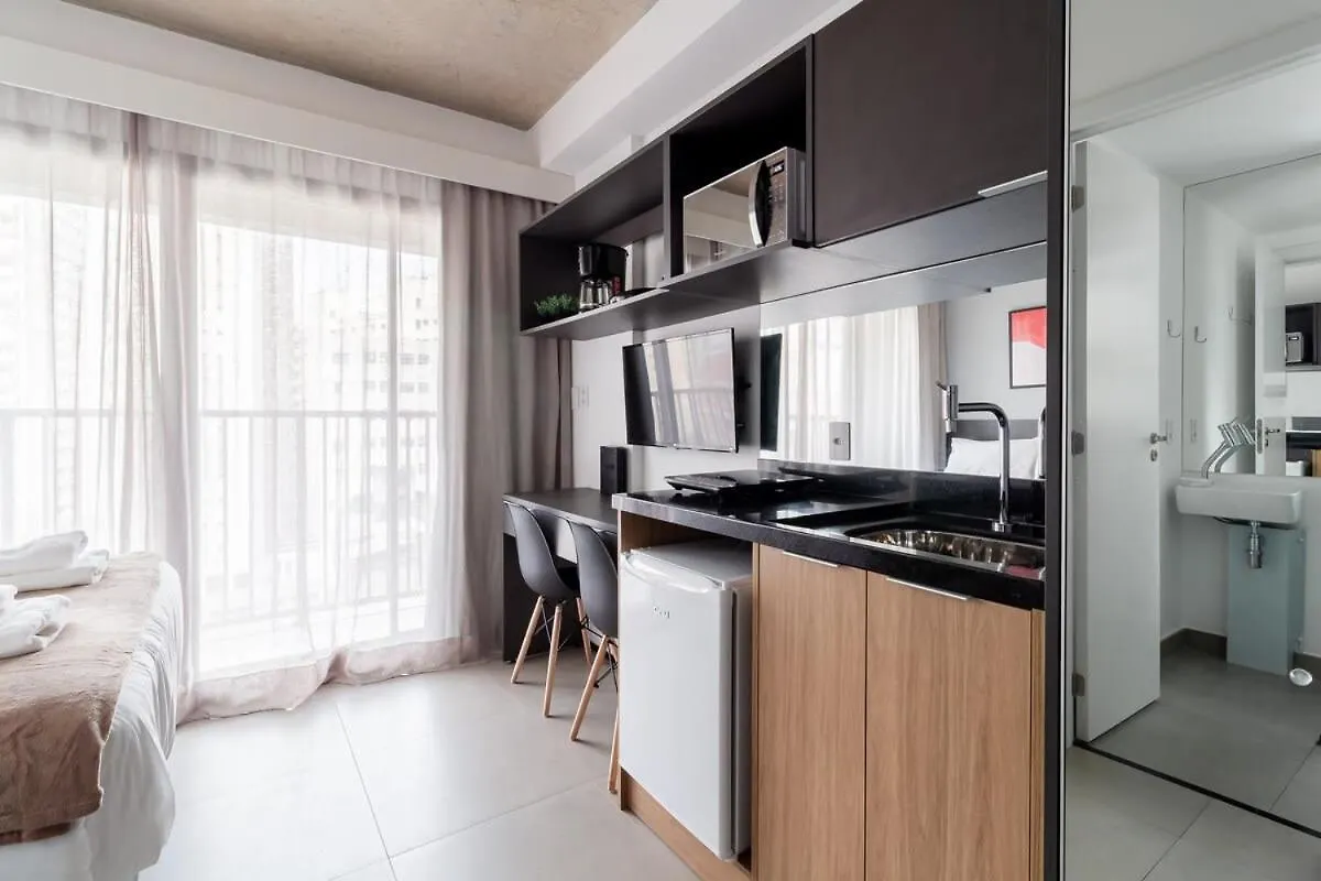 Apartment Bhomy Bela Vista - Ampla Varanda Com Vista Uen710 Sao Paulo